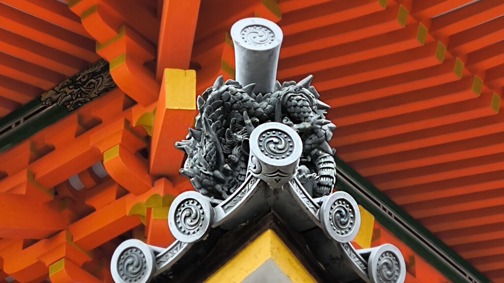 Kyoto - Kiyomizu-dera - Pagoda 3 piani