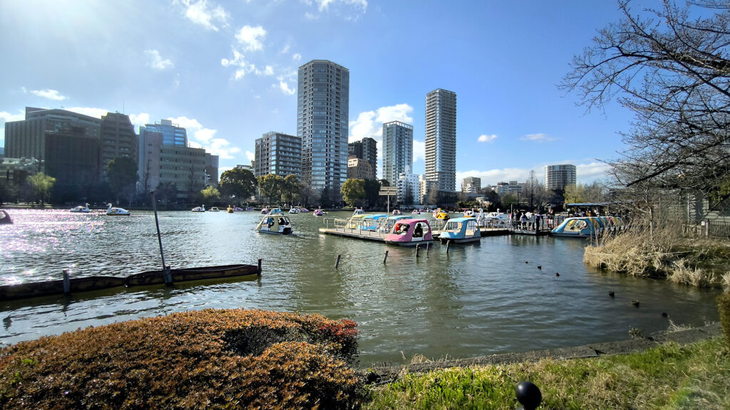 Gli stagni di Ueno - stagno delle barche
