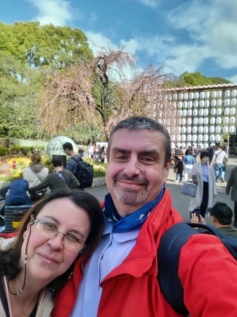 Ingresso di Ueno con lanterne