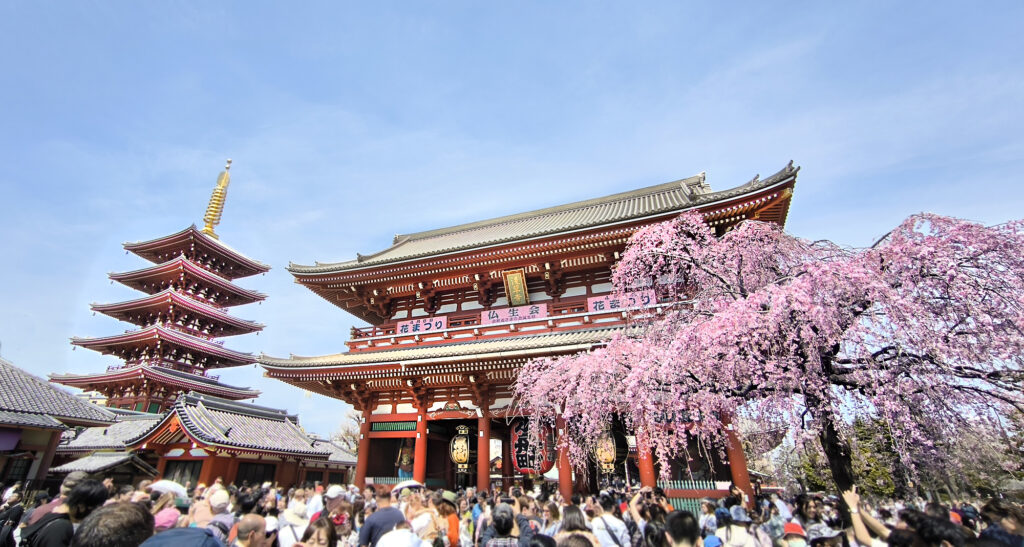 4_Tokyo Asakusa Kinryuzan Senso-ji - Porta Hozo-mon e pagoda 5 piani