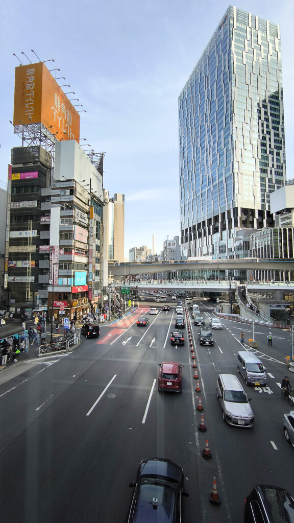 Shibuya Meiji dori ave