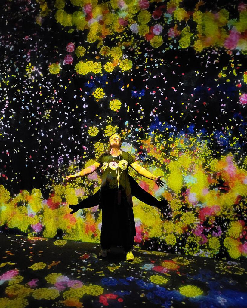 Teamlab Borderless - colors room