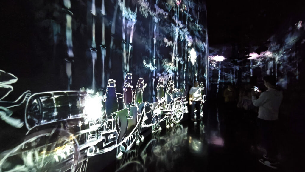 Teamlab Borderless - Walk, Walk, Walk