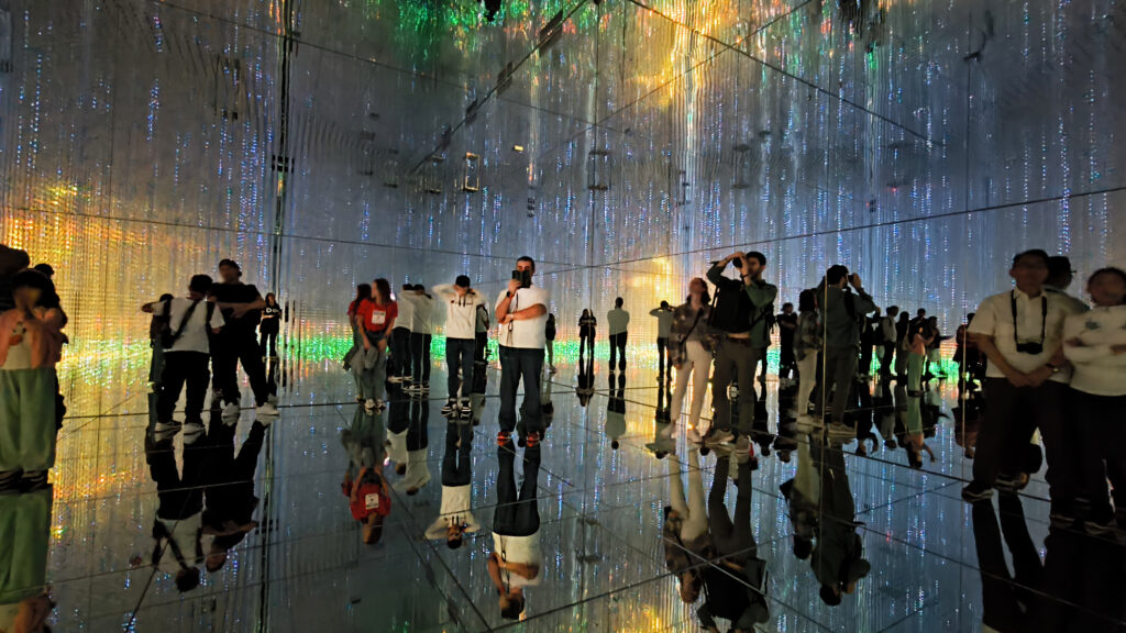 Teamlab Borderless - Crystal World led