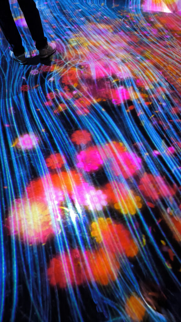 Teamlab Borderless - cascata