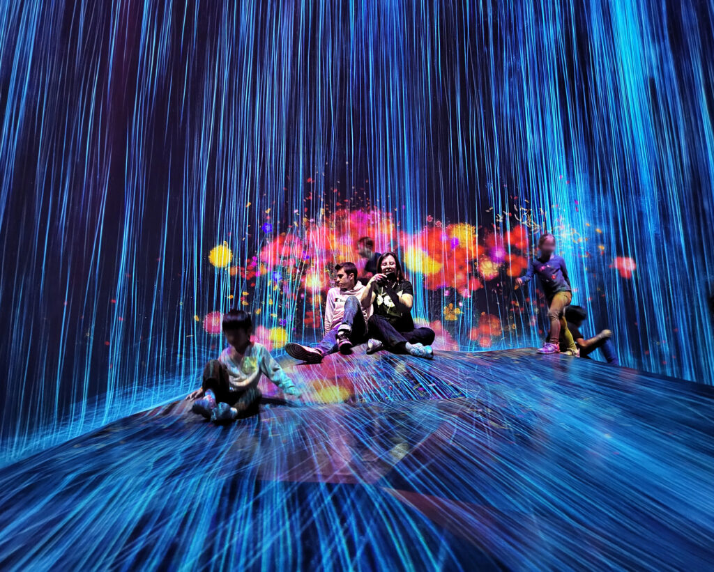 Teamlab Borderless - cascata
