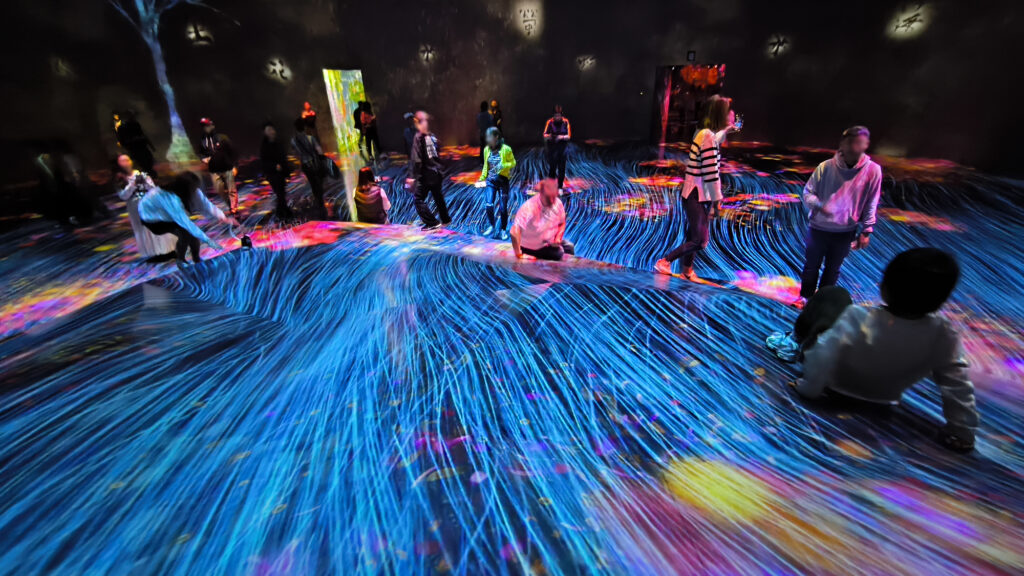 Teamlab Borderless - cascata