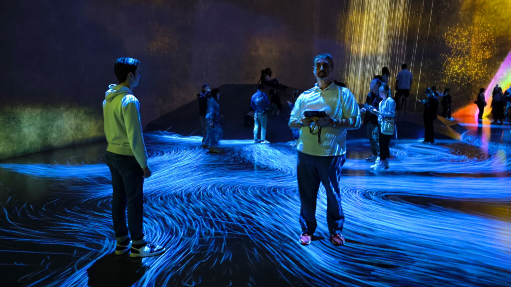 Teamlab Borderless - cascata