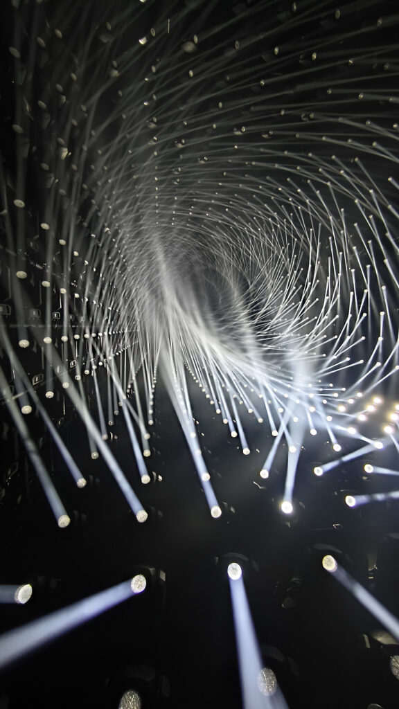 Teamlab Borderless - faretti laser