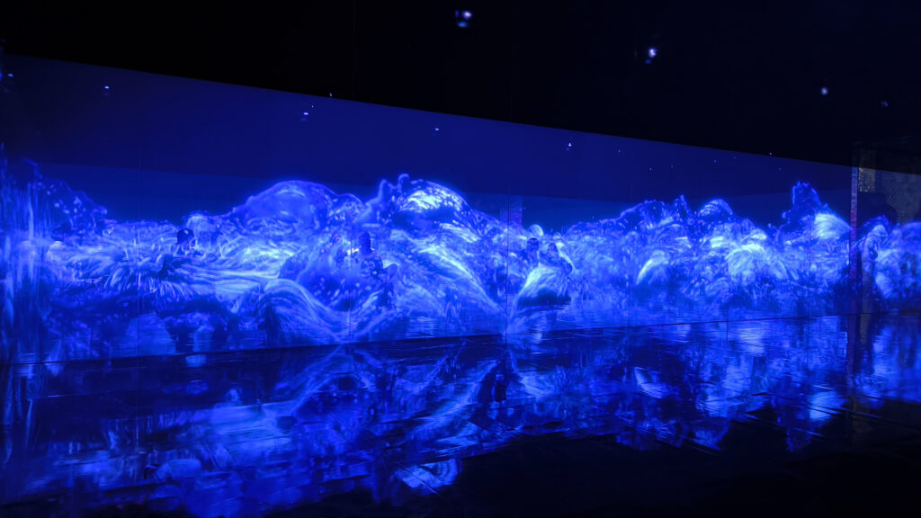 Teamlab Borderless - Black Waves