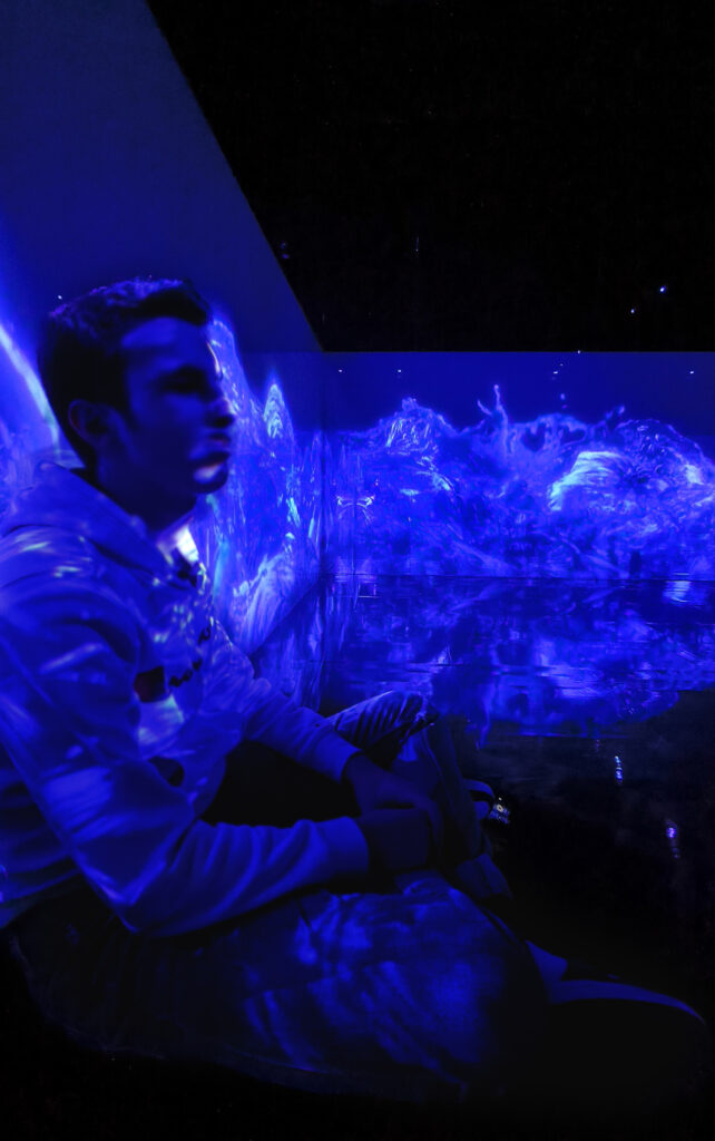 Teamlab Borderless - Black Waves