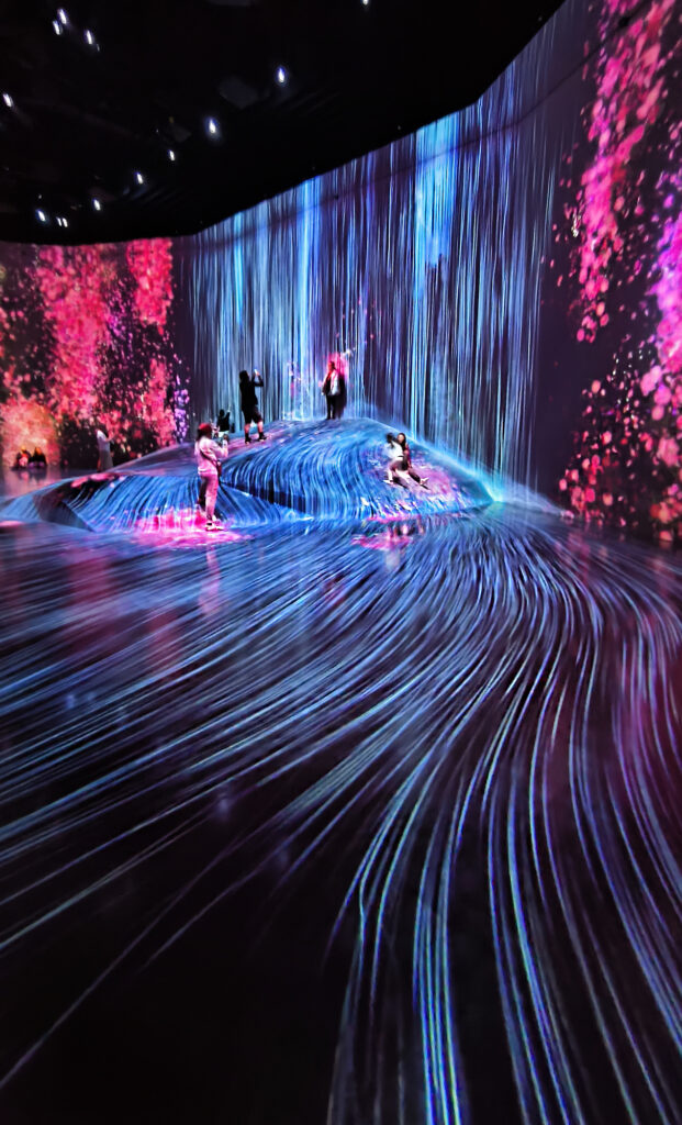 Teamlab Borderless - cascata