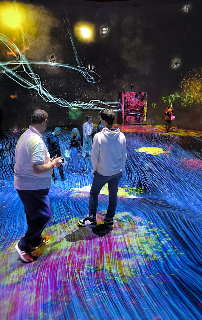 Teamlab Borderless - cascata