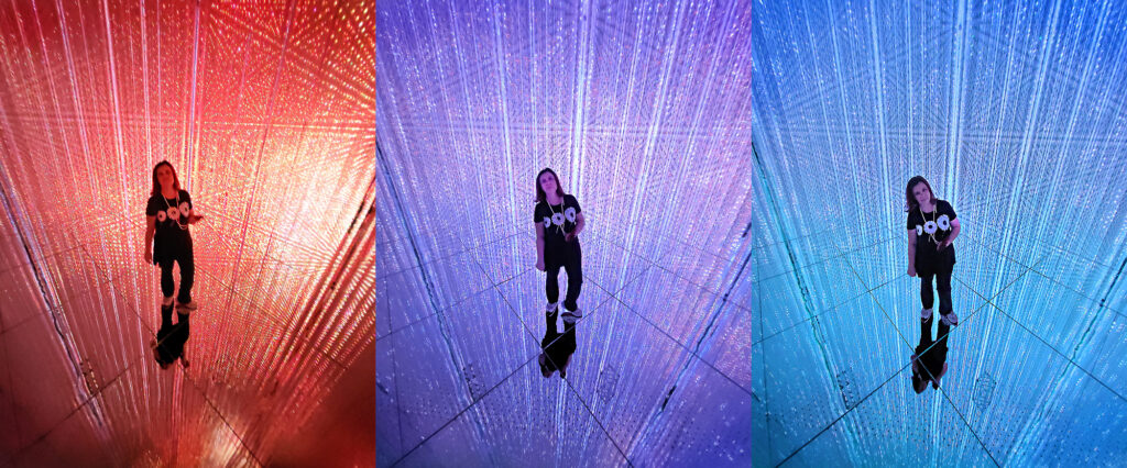 Teamlab Borderless - Crystal World led