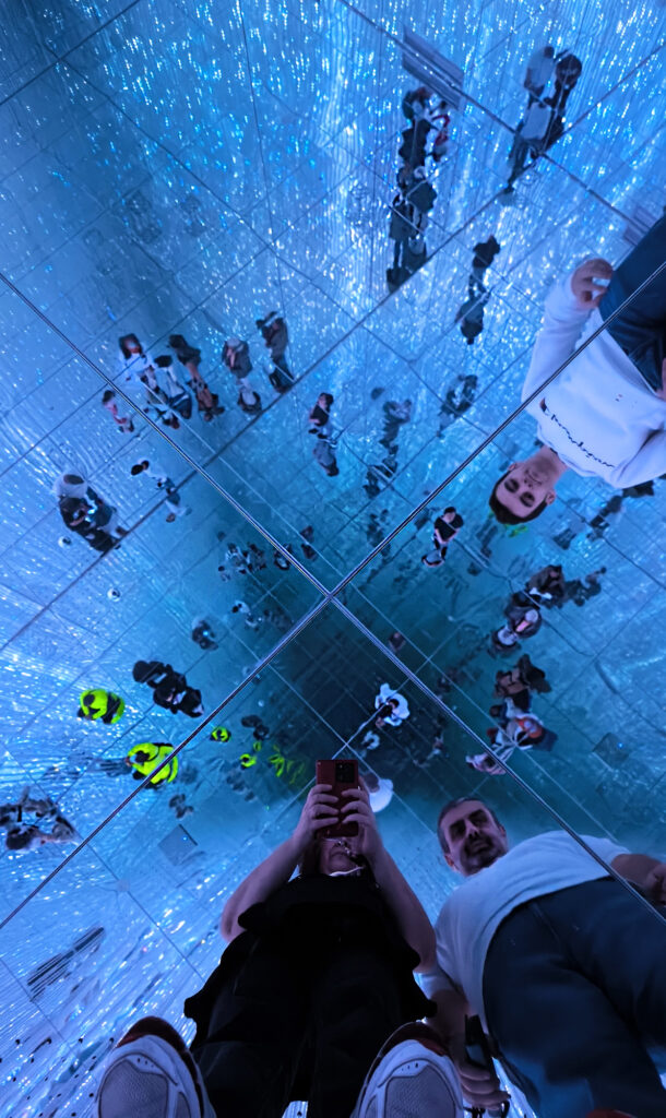 Teamlab Borderless - Crystal World led