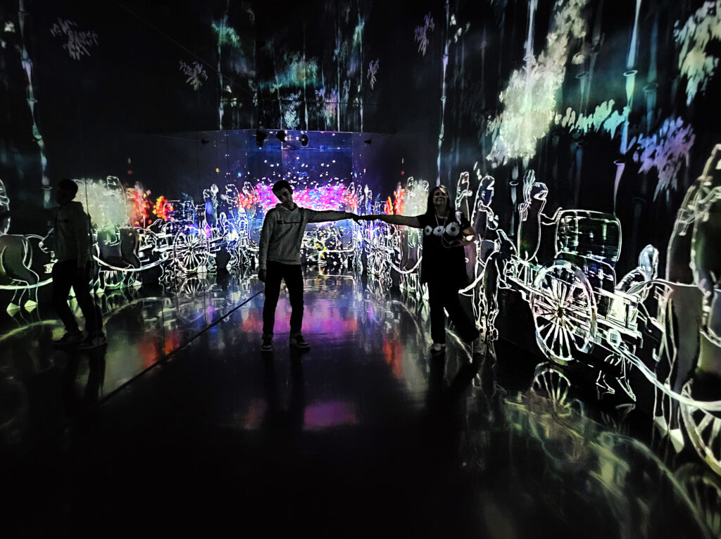 Teamlab Borderless - Walk, Walk, Walk