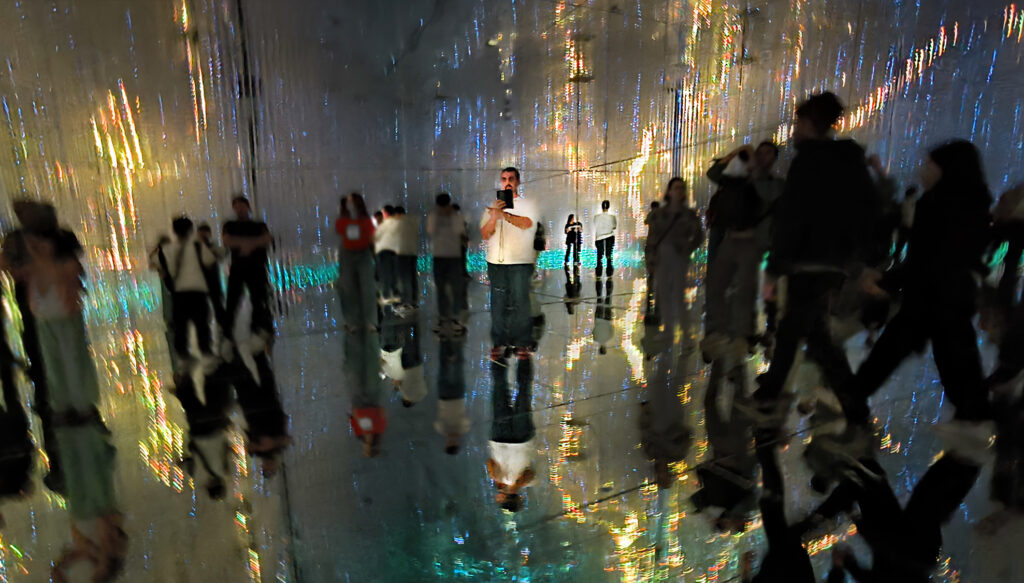Teamlab Borderless - Crystal World led