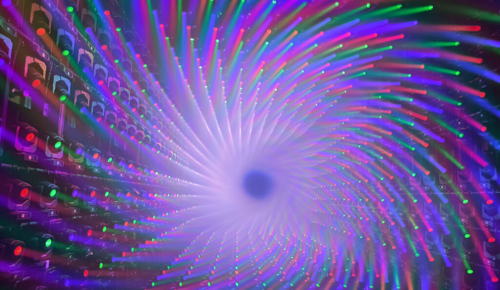 TeamLab Borderless - Light Sculpture