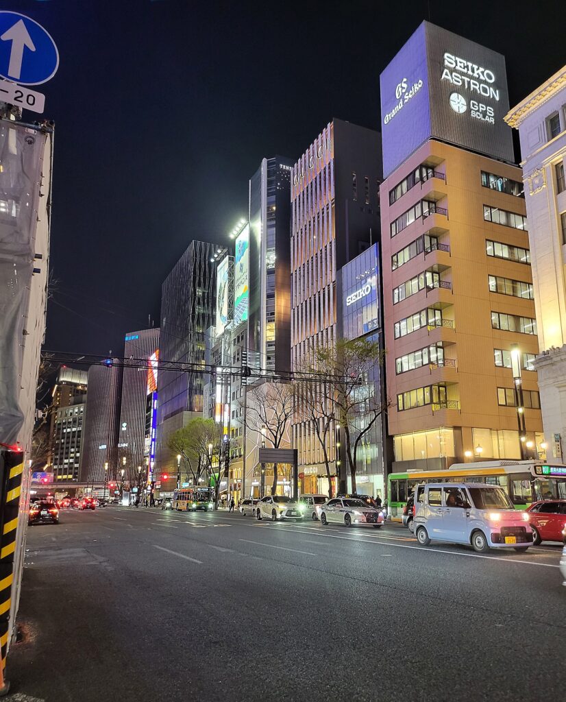 2a_Tokyo Ginza harumi dori e chuo dori