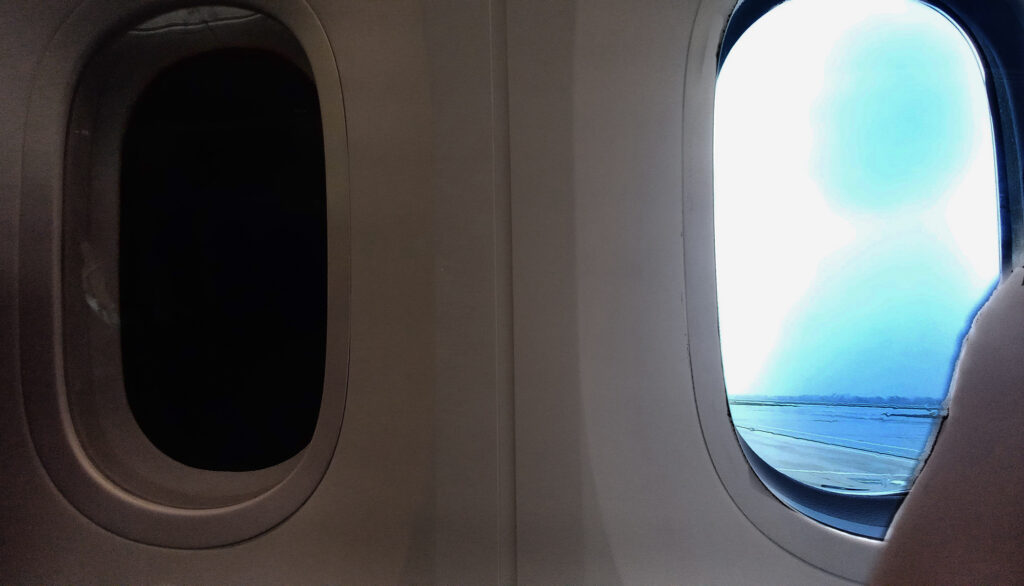 viaggio Roma-Guangzhou - oblò