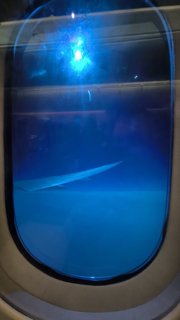 viaggio Roma-Guangzhou - oblò