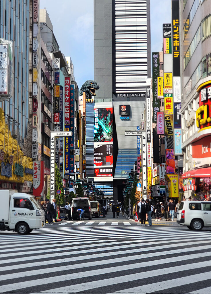 5_Tokyo Shinjuku - godzilla