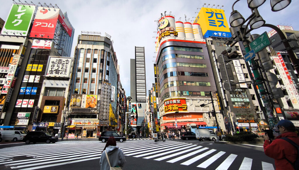5_Tokyo Shinjuku - godzilla