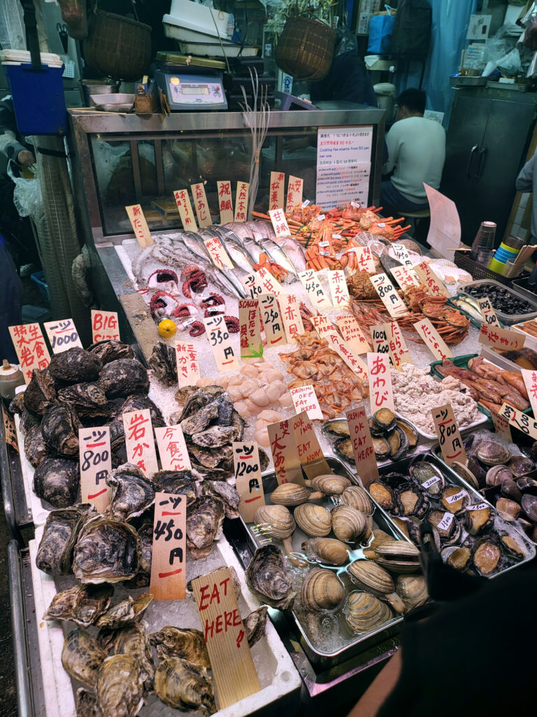 Kyoto - cibo - Mercato Nishiki