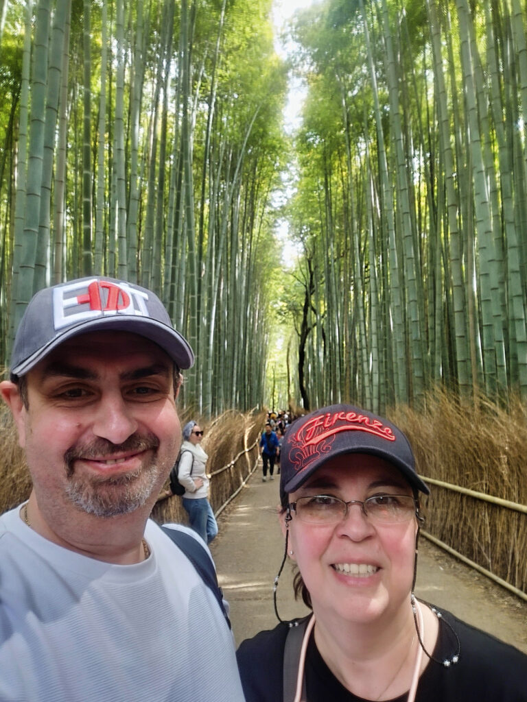 Kyoto - Arashiyama foresta bambu