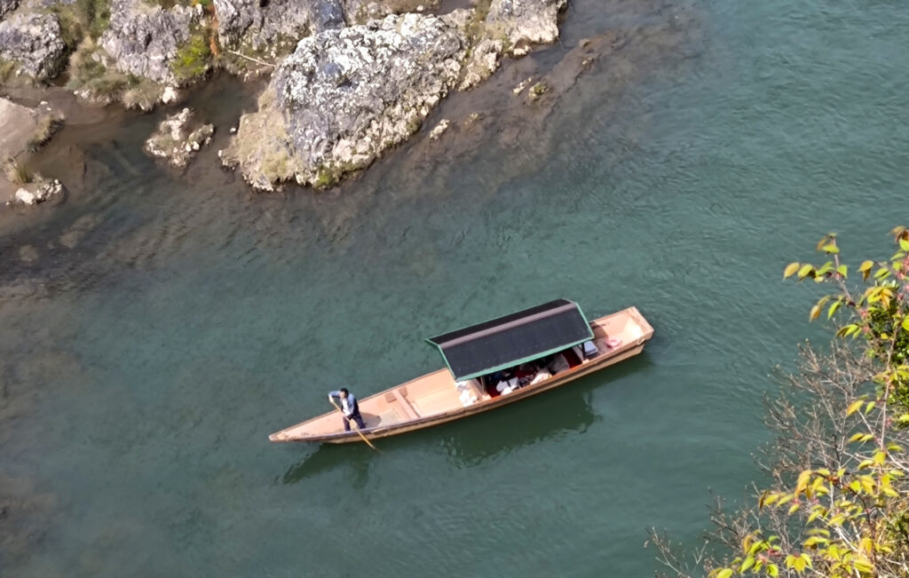 Kyoto - Arashiyama parco e fiume Katsura