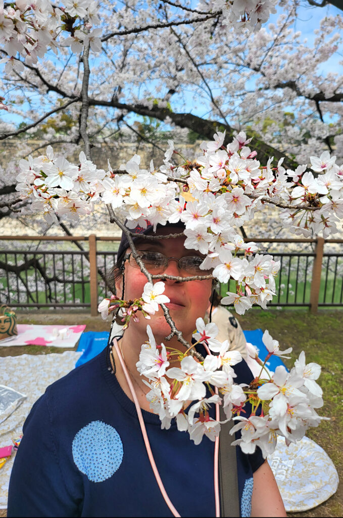 Osaka Castle Park - ciliegi