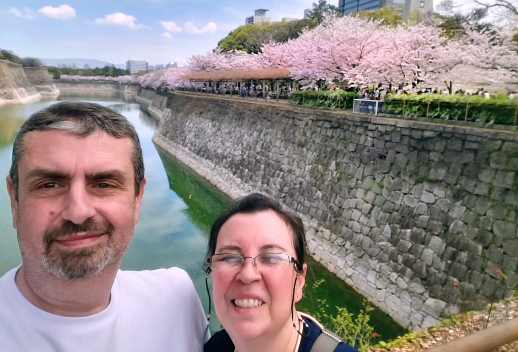 Osaka - ciliegi al Castle Park
