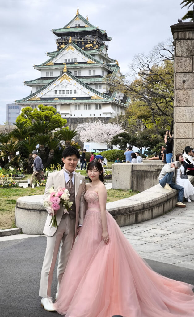 Osaka Castle Park - main tower