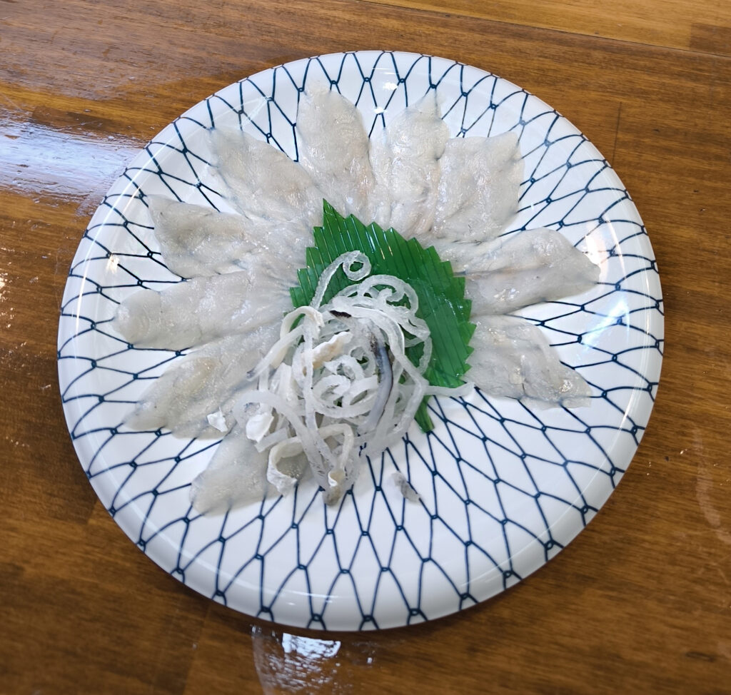 Osaka - Kuromon Market - fugu